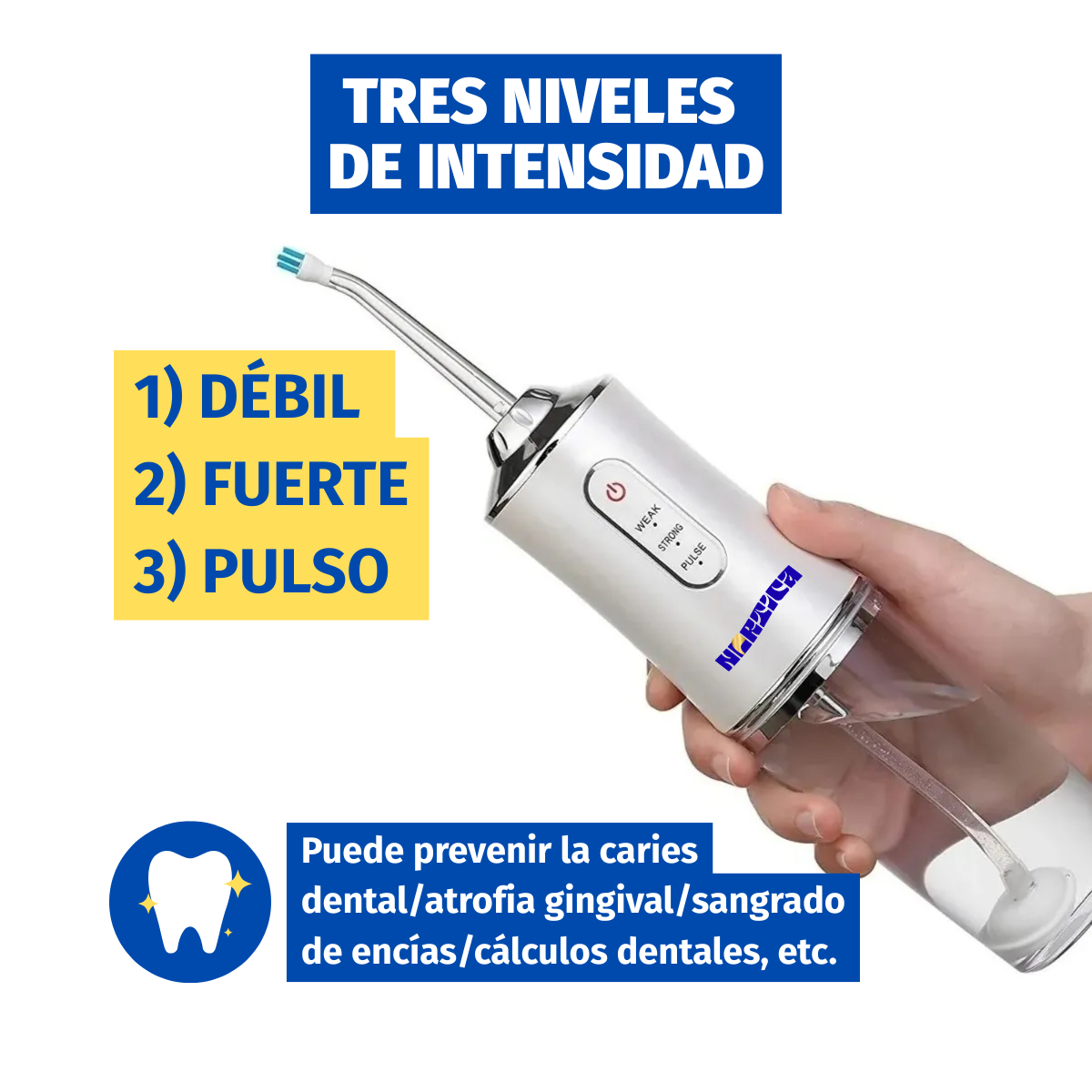 Irrigador Bucal Recargable USB
